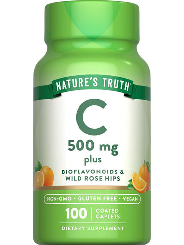 Vitamina C 500mg con Bioflavonoidi e Rosa Canina