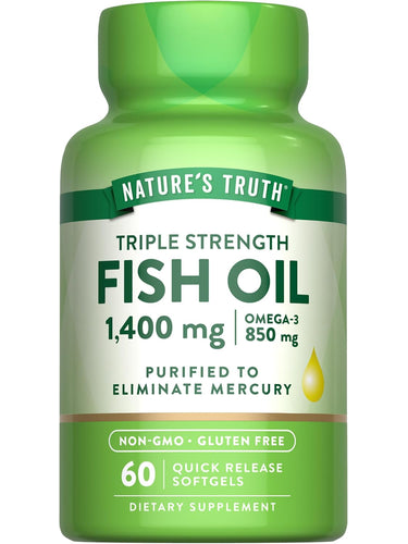 Olio di Pesce Omega 3 1400 mg
