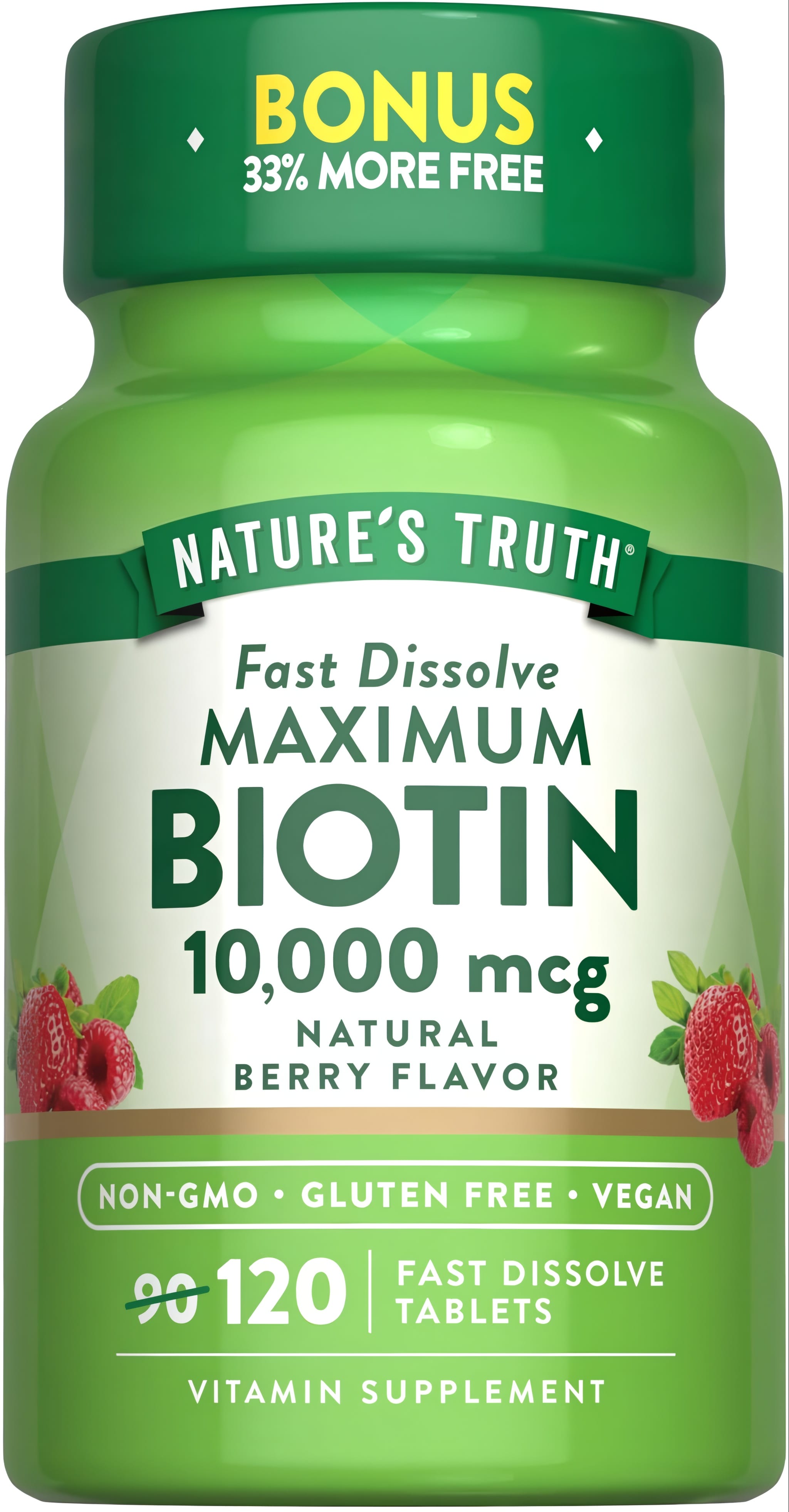 Biotin 10,000 mcg | Maximum Strength
