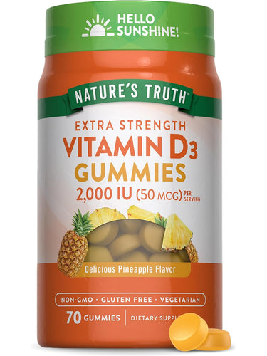 Vitamin D3 2000 IU (50 mcg) | Extra Strength