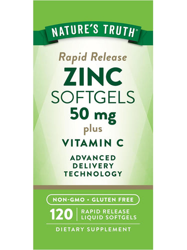 Zinc 50 mg with Vitamin C