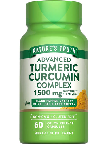 Turmeric Curcumin 1500 mg Complex with Black Pepper