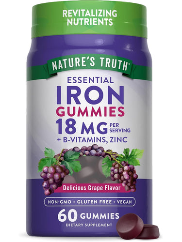 Iron with B-Vitamins, Zinc