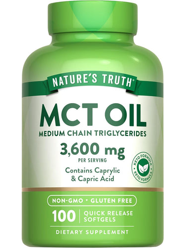 MCT Oil 3600 mg (Medium Chain Triglycerides)