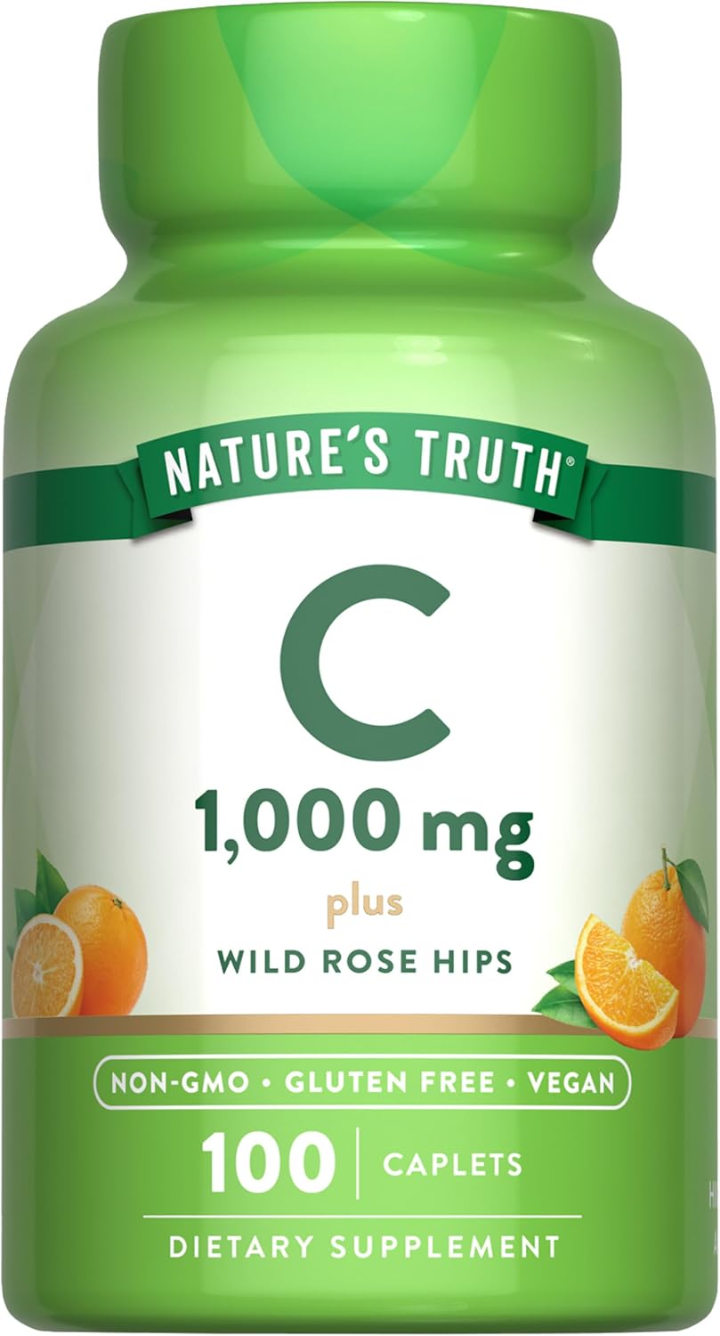 Vitamina C 1000 mg con Rosa Canina