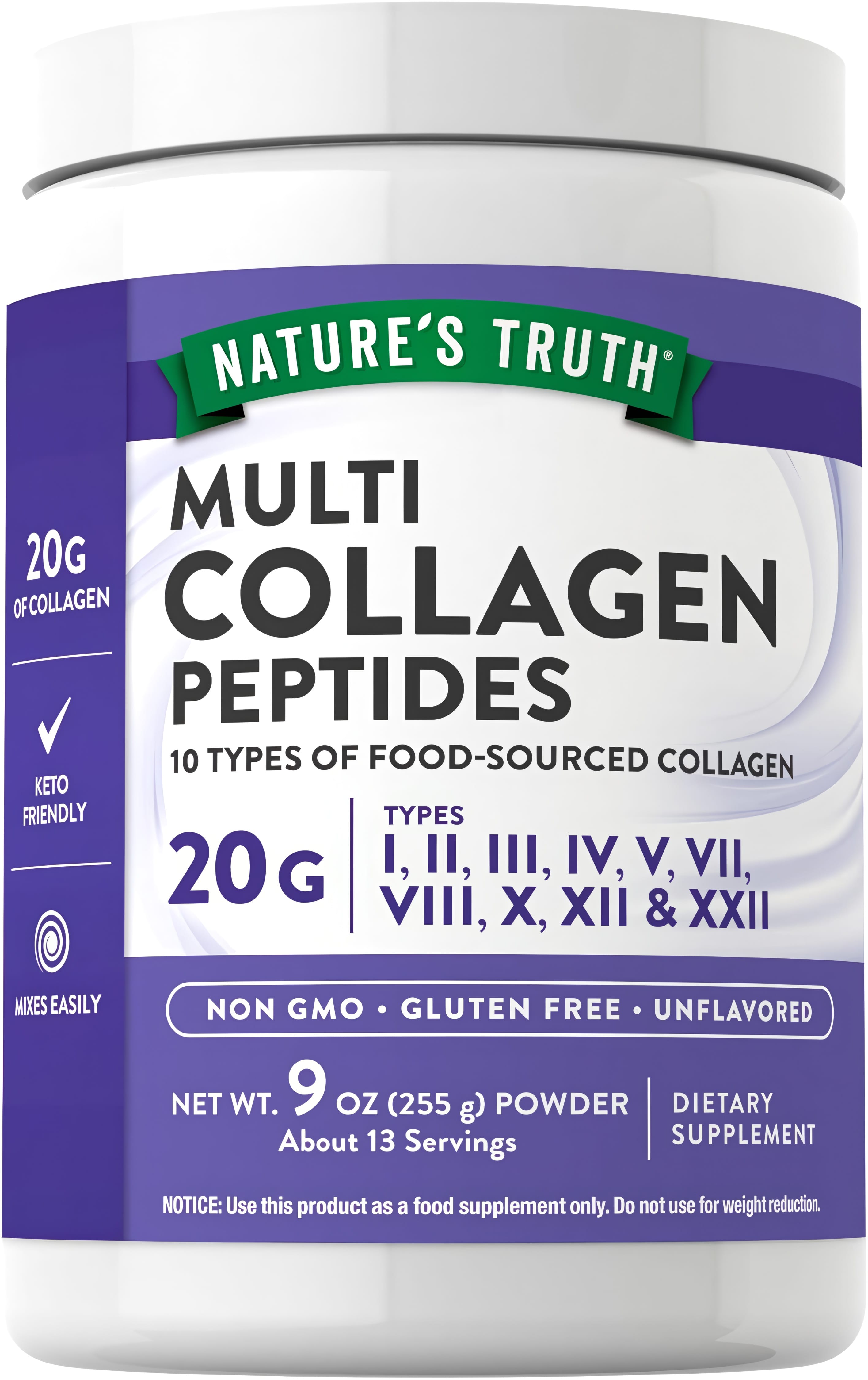 Multi Collagen Powder 20,000 mg (per serving)