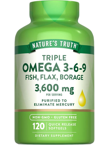 Oméga 3-6-9 3600 mg