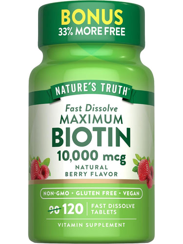 Biotin 10,000 mcg | Maximum Strength