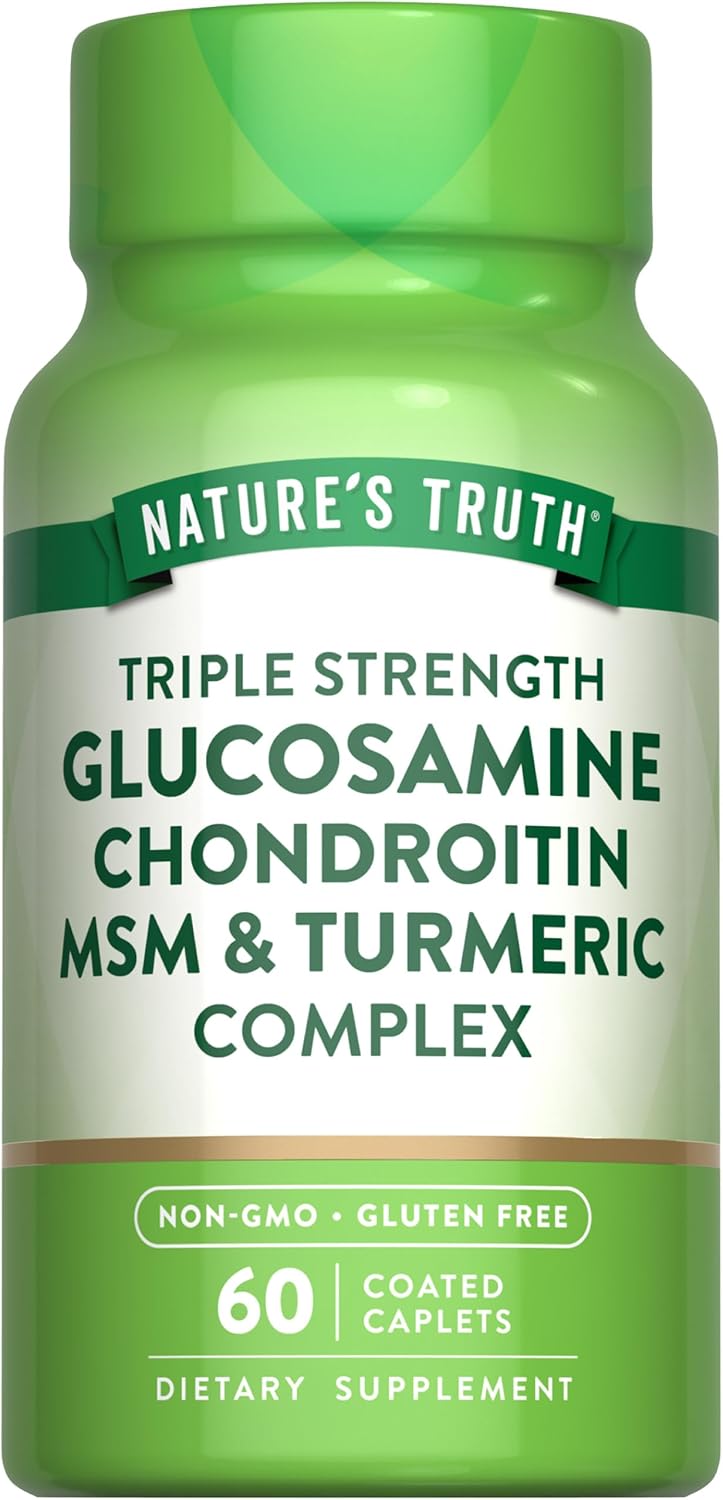 Glucosamine Chondroitin MSM & Turmeric Complex | Triple Strength