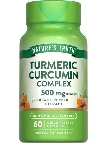 Turmeric Curcumin Complex 500 mg with Black Pepper