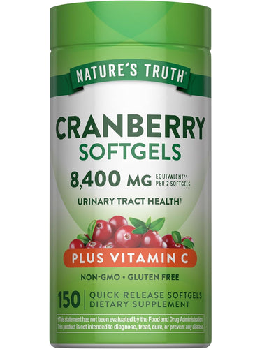 Canneberge avec Vitamine C | 8400mg