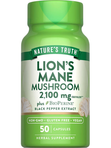 Lion's Mane Mushroom 2,100 mg