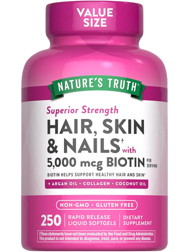 Vitamine für Haare, Haut und Nägel | 5000mcg