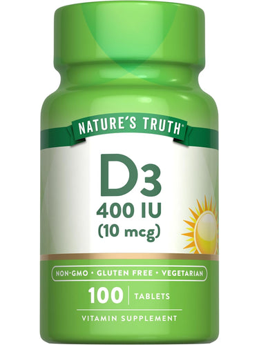 Vitamina D3 400 IU (10 mcg)