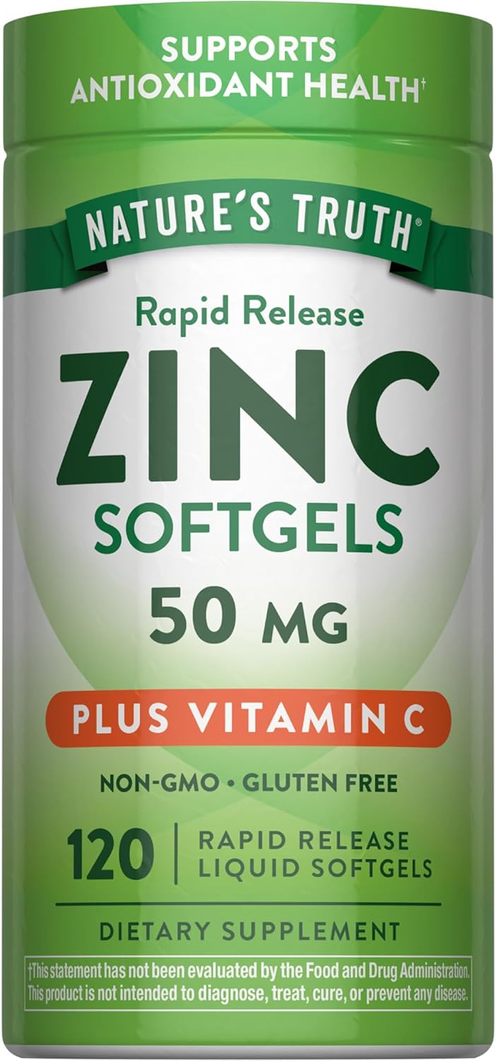 Zinc 50 mg with Vitamin C