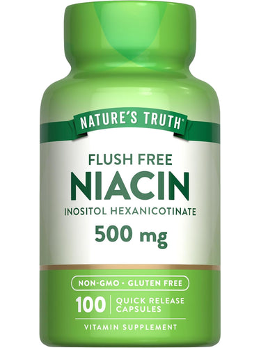 Niacina 500 mg | Senza Arrossamento
