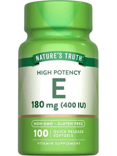 Vitamina E 400 UI (180 mg) | 100 Capsule molli