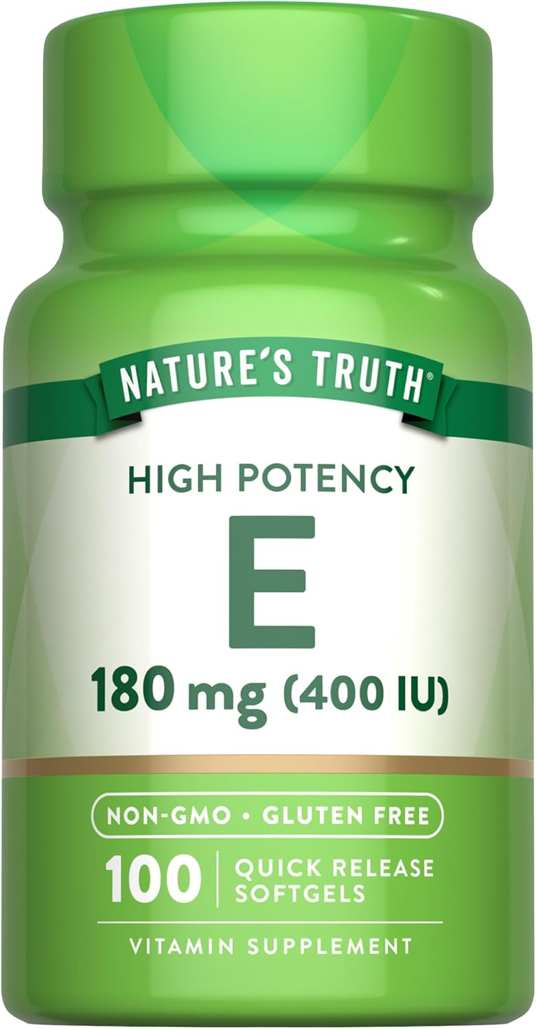 Vitamina E 400 UI (180 mg) | 100 Capsule molli