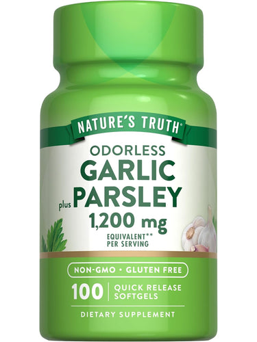 Ail inodore et persil 1200mg | 100 Gélules