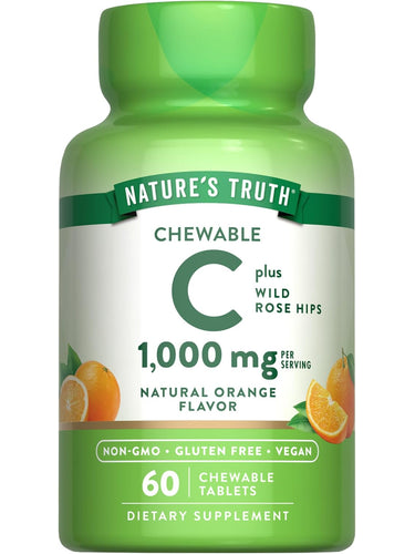 Vitamina C 1000 mg com Rosa Mosqueta | Mastigáveis