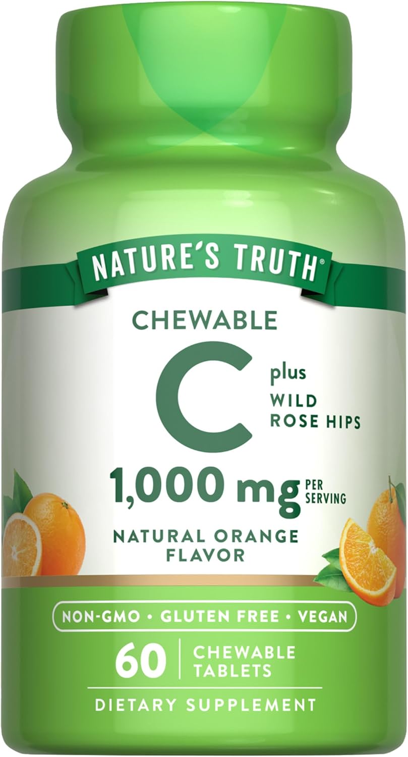 Vitamina C 1000 mg con Cinorrodi | Masticabili