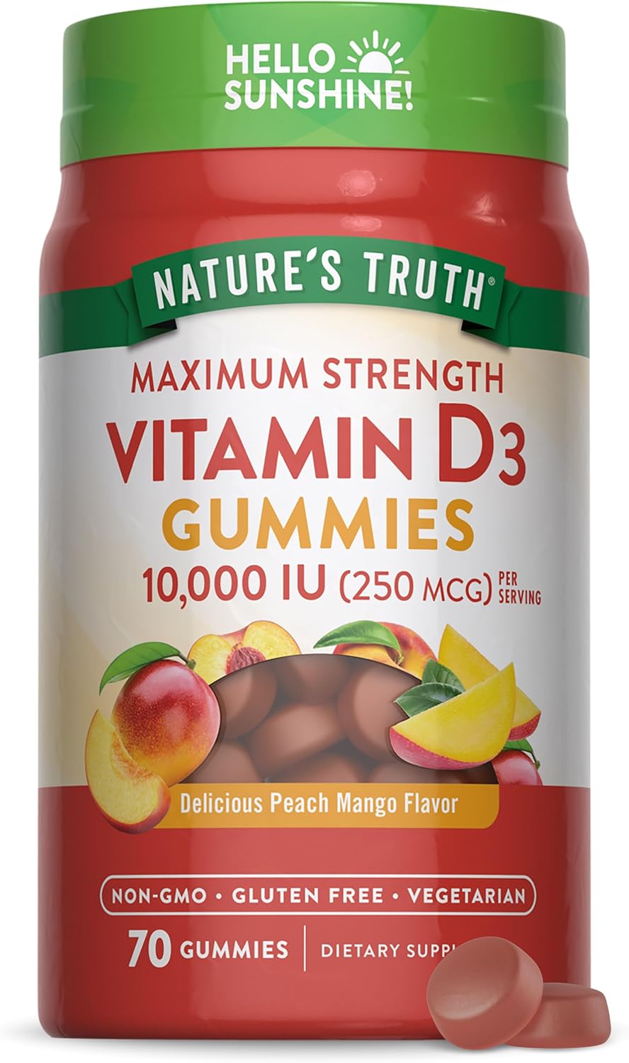 Vitamin D3 10,000 IU (250 mcg) | Max Strength
