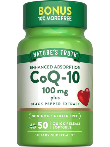 CoQ-10 100 mg com Pimenta-do-Reino
