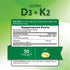 Vitamina K2 100mcg + D3 5000IU