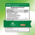 Supplement Facts for NT Turmeric 1500 mg Complex, 60 capsules.