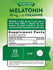 Melatonina 10 mg con L-Teanina
