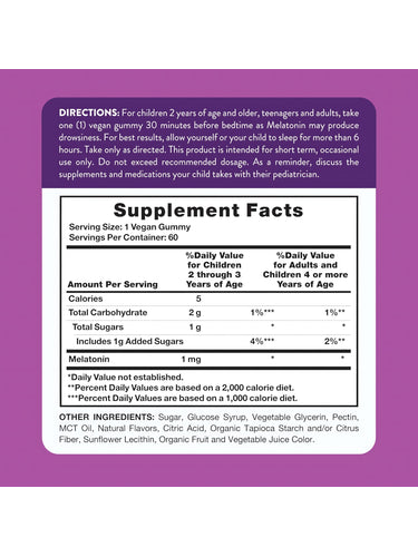 Melatonina 1 mg | Bassa Dose
