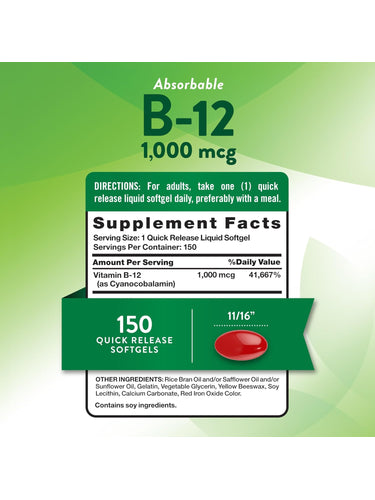Vitamin B-12 1000 mcg