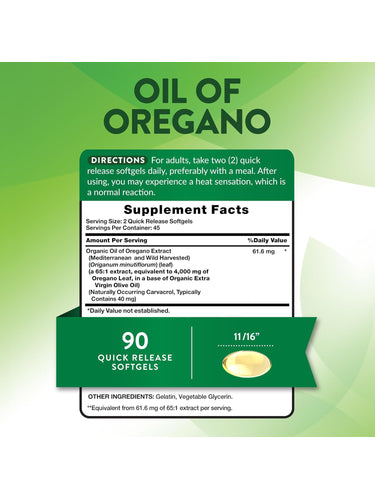 Oregano-Öl