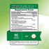 Supplement facts panel for NT Water Pill, 90 tablets, detailing ingredients and nutritional information in a clear format.
