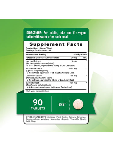 Pillole per l'Acqua con Potassio | Senza Caffeina