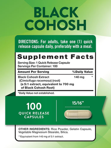 Black Cohosh 700 mg