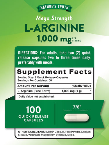 L-Arginine 500 mg