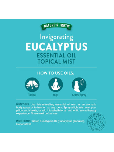 Eukalyptus ätherisches Öl Nebelspray