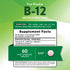 Vitamin B-12 5000 mcg Methylcobalamin