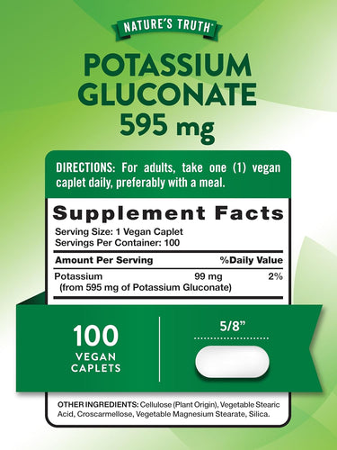 Gluconate de Potassium 595mg