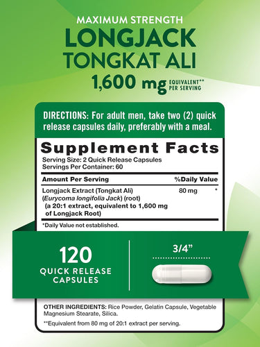 Longjack Tongkat Ali 1600 mg