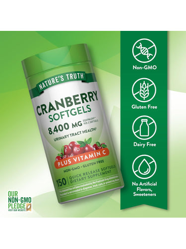 Canneberge avec Vitamine C | 8400mg