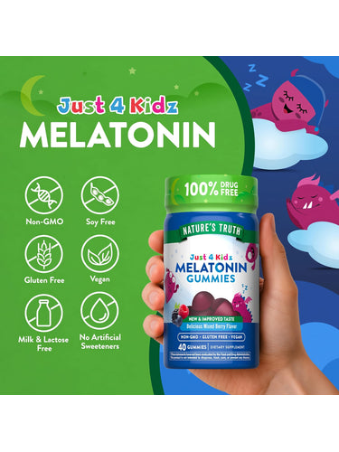 Melatonina per Bambini 1 mg | Bassa Dose