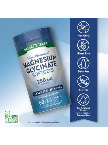 Glycinate de Magnésium 250mg