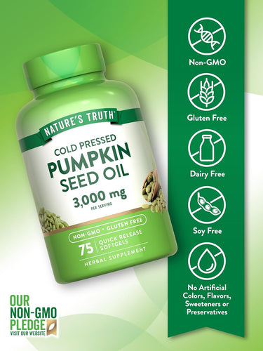 Pumpkin Seed Oil 3000mg