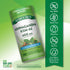 Ashwagandha KSM-66 bottle with icons indicating Non-GMO, Gluten Free, Dairy Free, Soy Free, and No Artificial Additives.