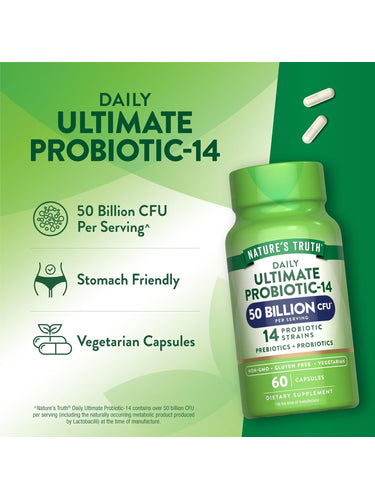 Probiotico 50 Miliardi CFU