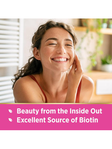 Hair, Skin & Nails with Biotin 5000 mcg