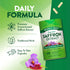 Product highlights graphic stating Premium Concentrated Saffron Extract, Traditional Herb, Easy To Take Capsules.