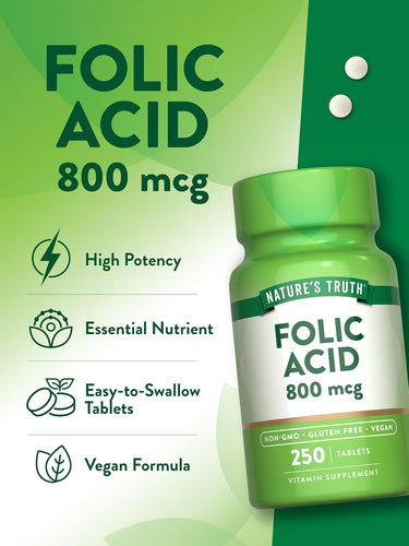 Folic Acid 800 mcg